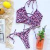 Leopard Print Bikini Swimwear