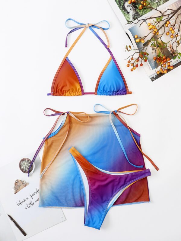 Ellolace-Swimsuit-Ladies-2022-Micro-Bikini-And-Cover-Up-Tie-Die-Triangle-Swimwear-Padded-Halter-Bathing-2 Tie Die Swimsuit