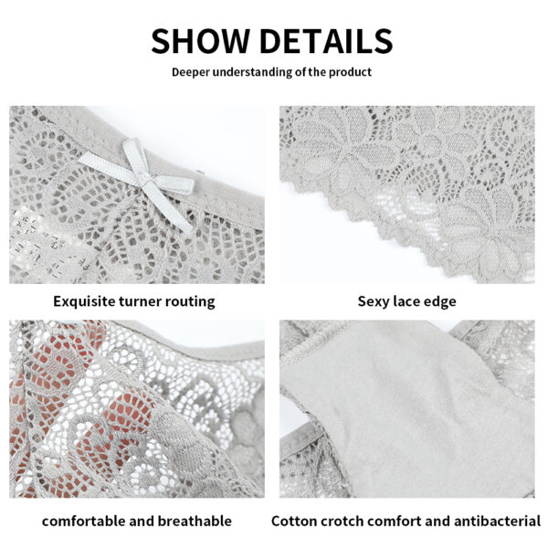 3-Pack Sexy Lace Panties