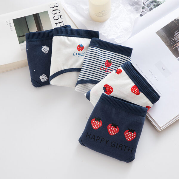 Strawberry Cotton Panties