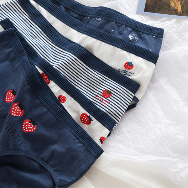 Strawberry Cotton Panties