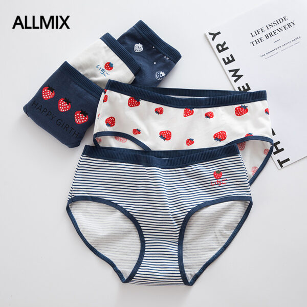 Strawberry Cotton Panties