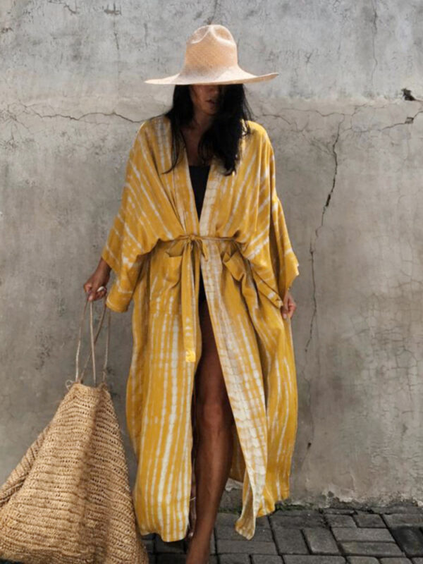 Tie Dye Kimono Cover Up