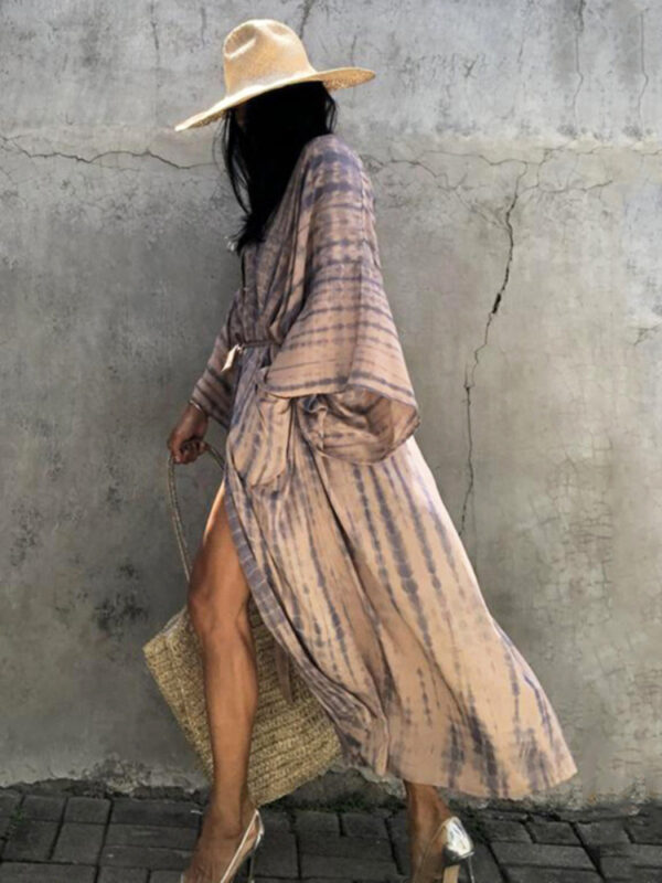 Tie Dye Kimono Cover Up