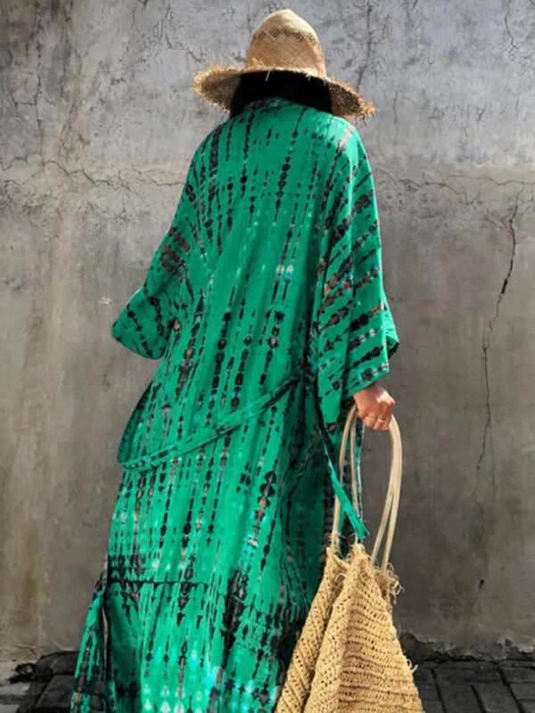Tie Dye Kimono Cover Up