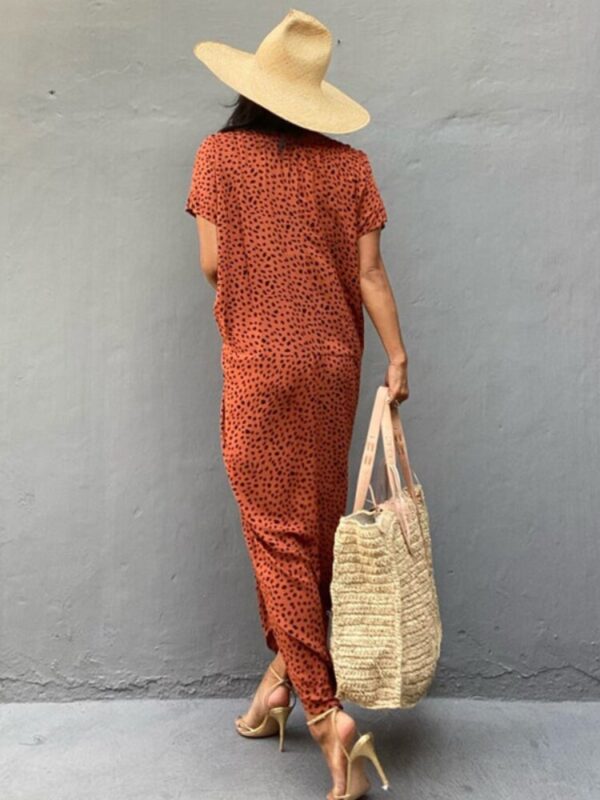 Bikini-Cover-Up-Women-Summer-Beach-Dress-Tunic-2022-New-Leopard-Printed-Boho-Kaftan-Swimsuit-Outfits-4 Leopard Print Kaftan