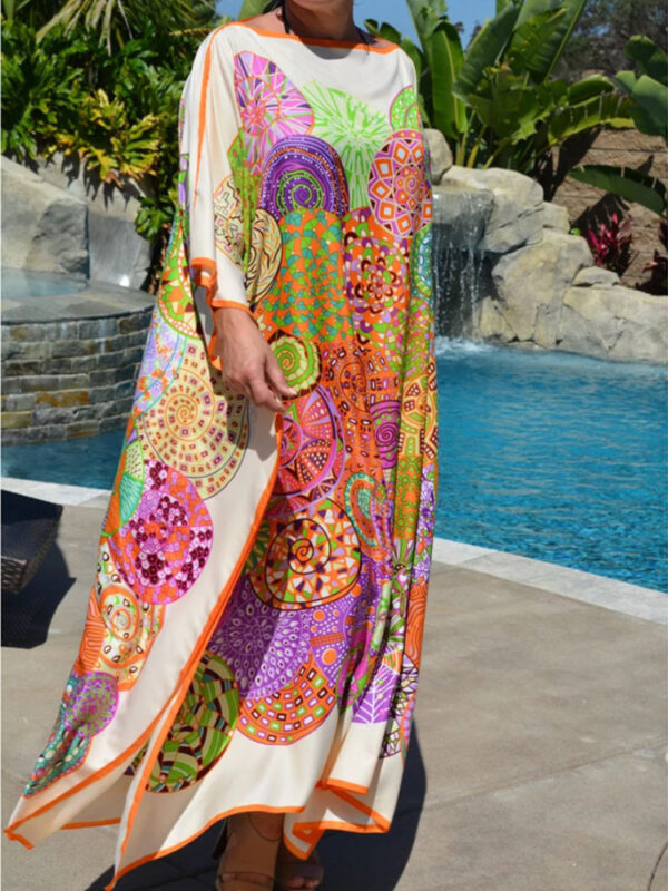 Floral Maxi Beach Dress