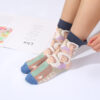Cotton-Casual-Socks-Men-Women-Winter-Retro-Art-Flowers-Plant-Oil-Painting-Funny-Happy-Male-Calcetines-3 Winter Casual Socks