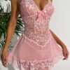 Ellolace-Sexy-Women-s-Nightwear-Sex-Lace-Night-Dress-Lingerie-See-Through-Sleepwear-Nighty-For-Ladies-1 Romantic Nightie