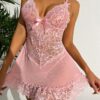 Ellolace-Sexy-Women-s-Nightwear-Sex-Lace-Night-Dress-Lingerie-See-Through-Sleepwear-Nighty-For-Ladies-2 Romantic Nightie