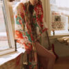 Floral Chiffon Kimono