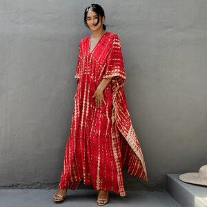 red-beach-cover-up