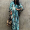 Tie Dye Printed Kaftan