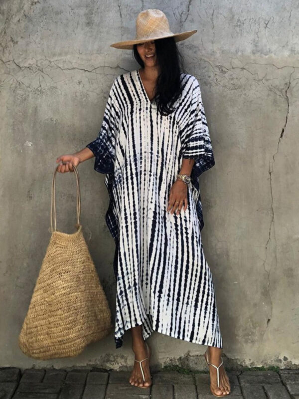 Tie Dye Printed Kaftan