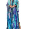 Kaftans-for-Women-Printed-Beach-Cover-Ups-Summer-Swimsuit-2022-New-Swimwear-Bathing-Suits-Pareo-Factory-2 Printed Kaftan Beach Cover Up