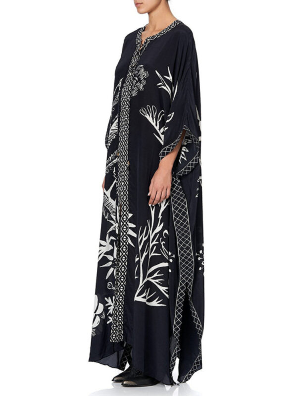 Kaftans-for-Women-Printed-Beach-Cover-Ups-Summer-Swimsuit-2022-New-Swimwear-Bathing-Suits-Pareo-Factory-5 Printed Kaftan Beach Cover Up