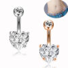 New-Fashion-Sexy-Piercing-Navel-Nail-Body-Jewelry-Flower-Pendant-Crystal-Belly-Button-Rings-for-Women-2 Crystal Belly Ring