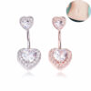 New-Fashion-Sexy-Piercing-Navel-Nail-Body-Jewelry-Flower-Pendant-Crystal-Belly-Button-Rings-for-Women-3 Crystal Belly Ring