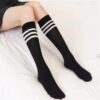knee-striped-black