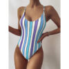 One-Piece-Swimsuit-Women-Swimwear-2021-Sexy-Striped-Bathing-Suit-Woman-Bikini-Swimming-for-Beach-Wear-2 Striped One-Piece Swimsuit
