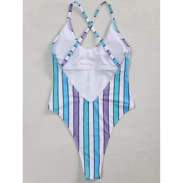 One-Piece-Swimsuit-Women-Swimwear-2021-Sexy-Striped-Bathing-Suit-Woman-Bikini-Swimming-for-Beach-Wear-6 Striped One-Piece Swimsuit