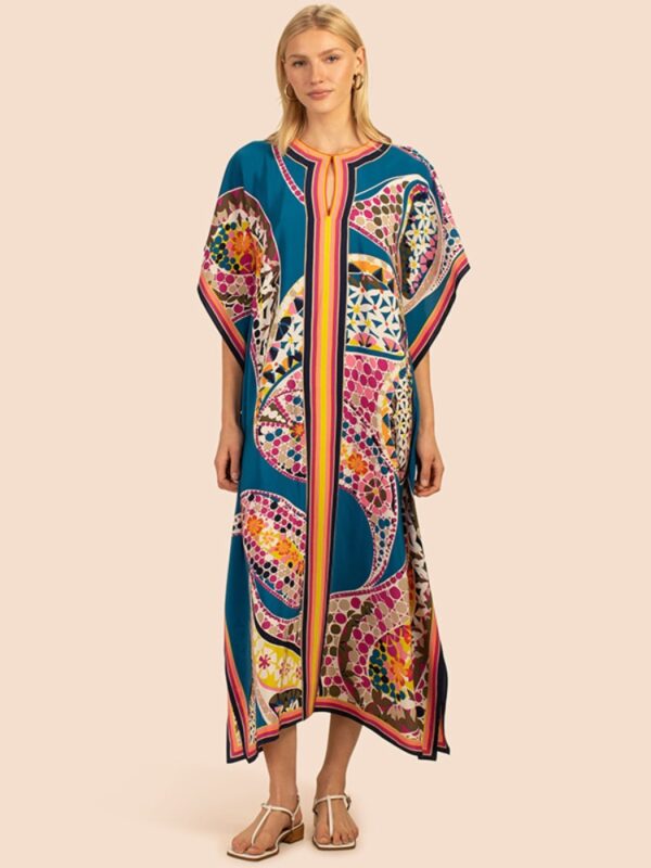 Printed-Kaftans-for-Women-Beach-Cover-Up-Seaside-Maxi-Bohemian-Dresses-Beachwear-Pareo-Bathing-Suits-Factory-1 Beach Kaftan