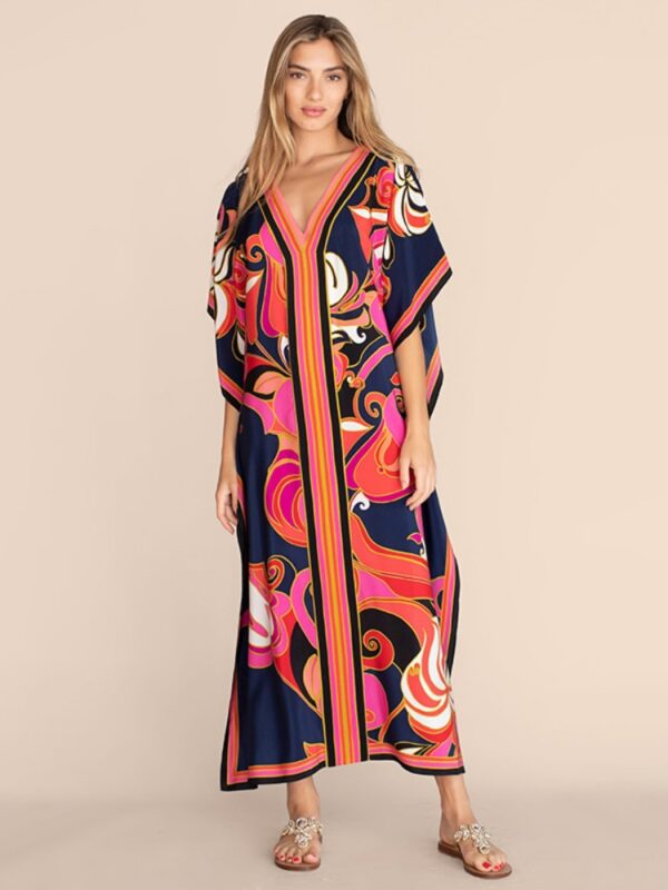Printed-Kaftans-for-Women-Beach-Cover-Up-Seaside-Maxi-Bohemian-Dresses-Beachwear-Pareo-Bathing-Suits-Factory-4 Beach Kaftan