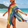 Rainbow Crochet Dress