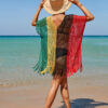 Rainbow Crochet Dress
