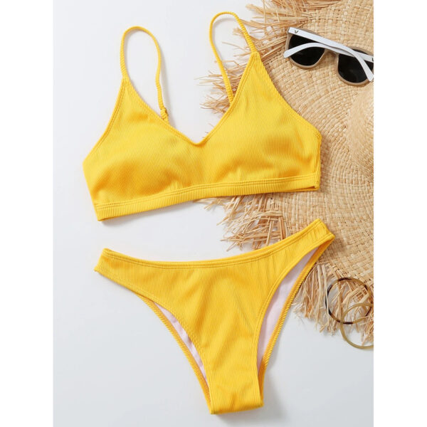 Plain Rib Bikini