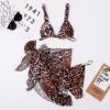 Leopard Print Bikini Set