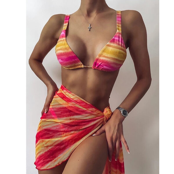 Leopard Print Bikini Set