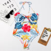 Off Shoulder One Piece Swimsuit