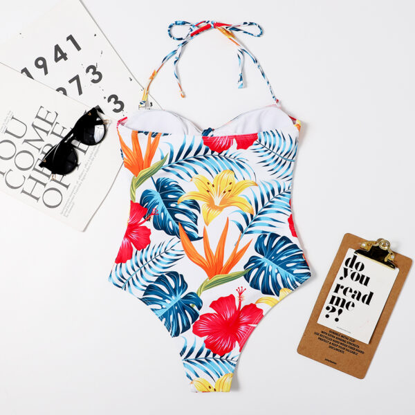 Off Shoulder One Piece Swimsuit