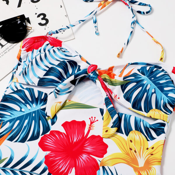 Off Shoulder One Piece Swimsuit