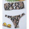 Snake Print Bikini