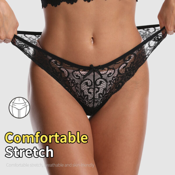 Sexy-Underwear-Women-Lace-Panties-Lingerie-Femme-Thong-Seamless-Soft-Low-Waist-Ladies-G-String-Briefs-3 Lace Thong
