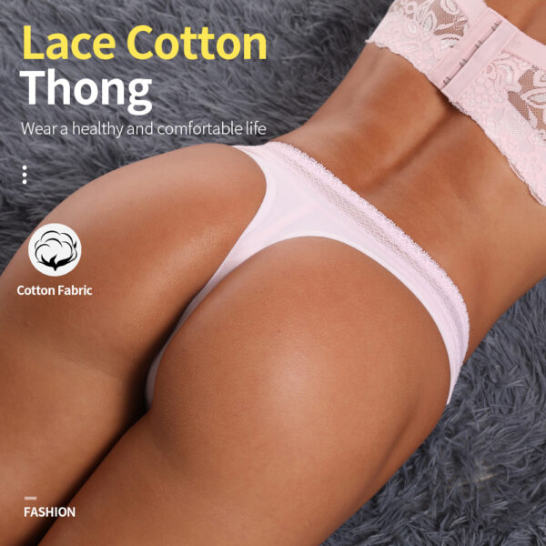 Cotton Thong Panties