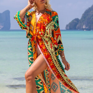 Sea Boho Coverup Kimono