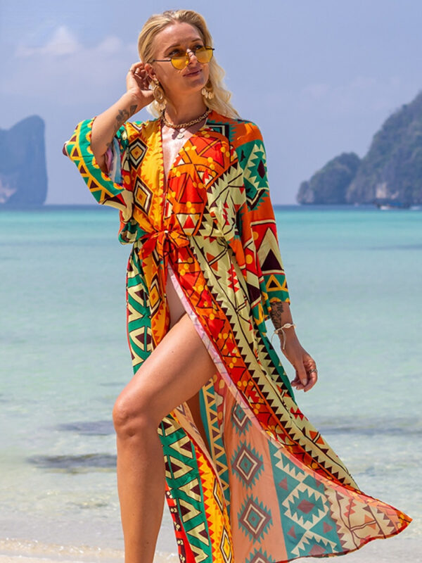 Sea Boho Coverup Kimono