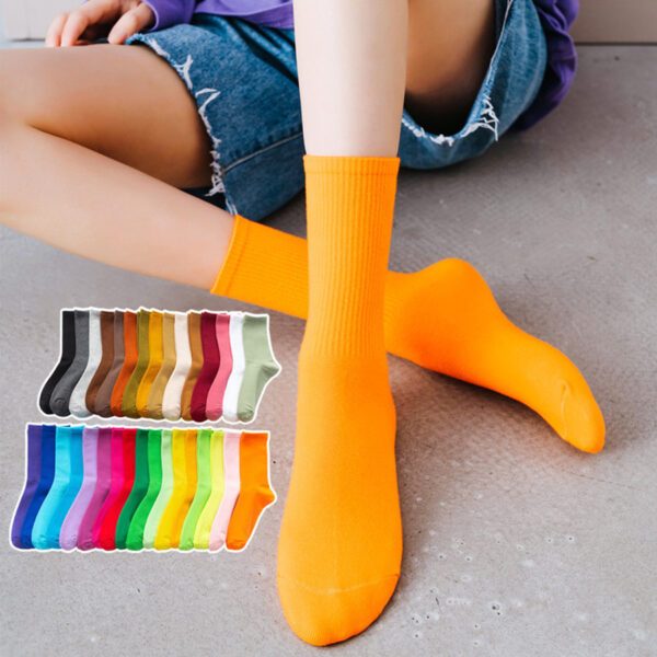 Cotton Stripe Socks