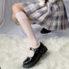 Women-Sexy-Polka-Dot-Print-Stockings-Knee-High-Socks-Soft-Nylon-Elastic-Fishnet-Girls-Lolita-Cute-4 Polka Dot Knee High Stockings
