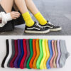 women-Autumn-Winter-Socks-Cotton-Stripe-Warm-Comfortable-Men-Long-Sock-Soft-Breathable-Solid-color-Male-1 Cozy Stripe Winter Socks