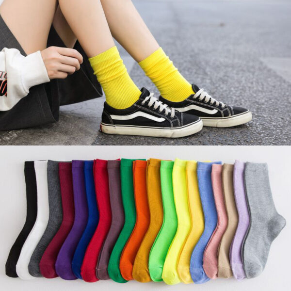 women-Autumn-Winter-Socks-Cotton-Stripe-Warm-Comfortable-Men-Long-Sock-Soft-Breathable-Solid-color-Male-1 Cozy Stripe Winter Socks