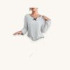 Ribbed Long-Sleeve Pajama Set