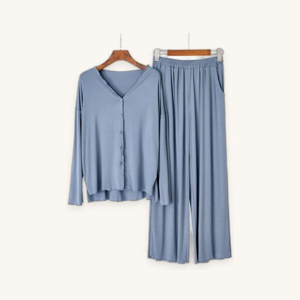 Soft Cardigan Pajama Set