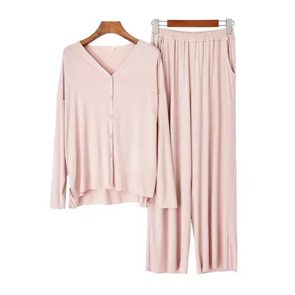 Soft Cardigan Pajama Set