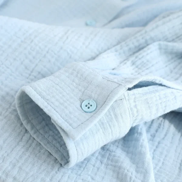 Simple Long-Sleeve Pajama Set