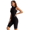 Sleeveless One-Piece Swimsuit