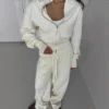 kf-S888413f7ad47472b9235163c268f1c8em Soft Knit Cardigan Set